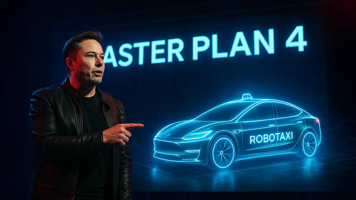 Elon Musk stellt Robotaxi vor